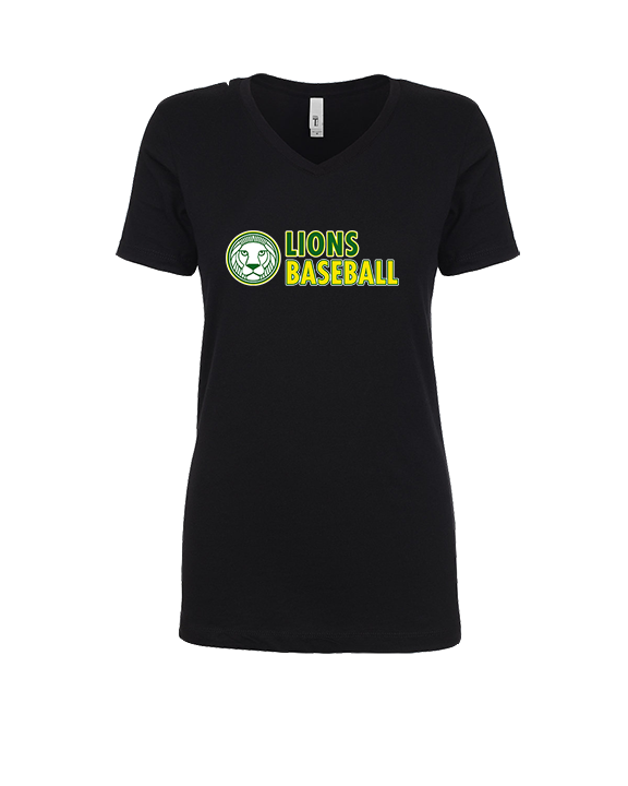 Roselle Catholic HS Baseball Basic - Womens Vneck
