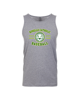 Roselle Catholic HS Baseball Curve - Tank Top