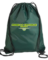 Roselle Catholic HS Baseball Design - Drawstring Bag