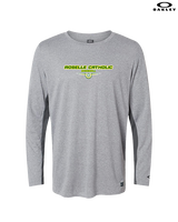 Roselle Catholic HS Baseball Design - Mens Oakley Longsleeve