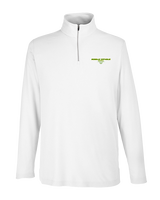 Roselle Catholic HS Baseball Design - Mens Quarter Zip