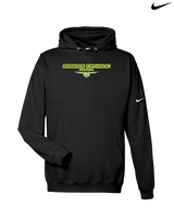 Roselle Catholic HS Baseball Design - Nike Club Fleece Hoodie