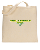 Roselle Catholic HS Baseball Design - Tote