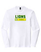 Roselle Catholic HS Baseball Pennant - Tri-Blend Long Sleeve