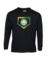 Roselle Catholic HS Baseball Plate - Cotton Longsleeve