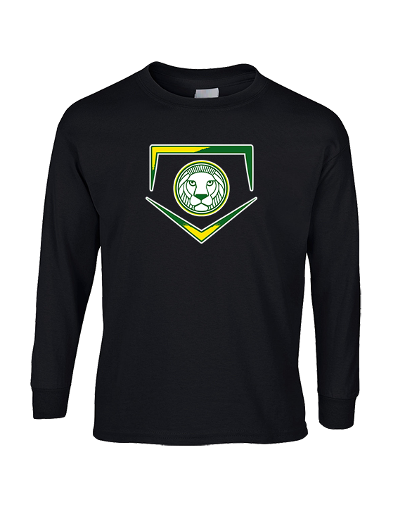 Roselle Catholic HS Baseball Plate - Cotton Longsleeve
