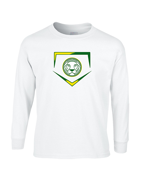 Roselle Catholic HS Baseball Plate - Cotton Longsleeve