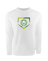 Roselle Catholic HS Baseball Plate - Crewneck Sweatshirt