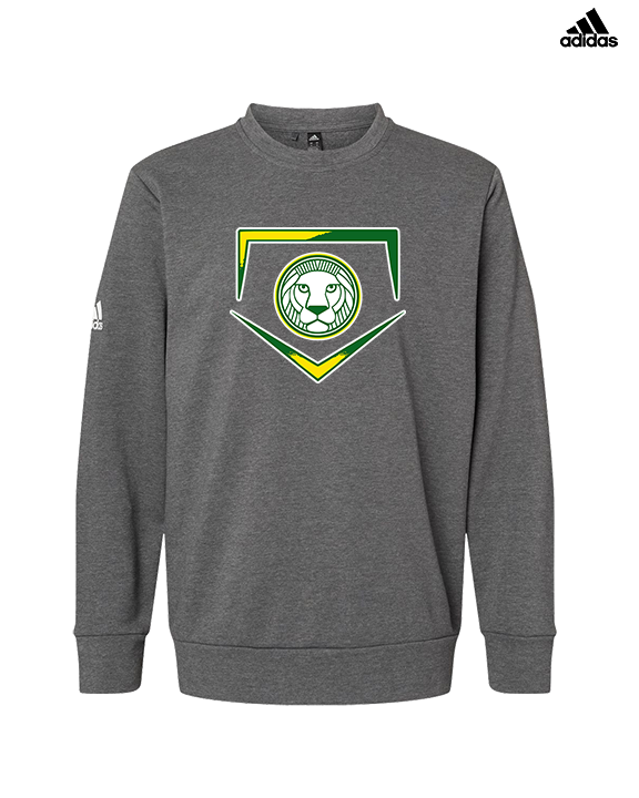 Roselle Catholic HS Baseball Plate - Mens Adidas Crewneck