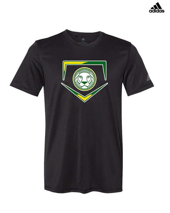 Roselle Catholic HS Baseball Plate - Mens Adidas Performance Shirt