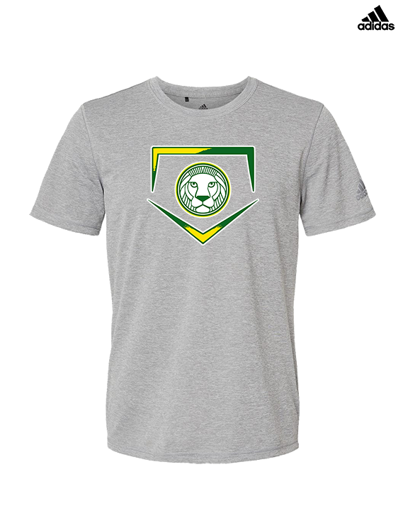 Roselle Catholic HS Baseball Plate - Mens Adidas Performance Shirt