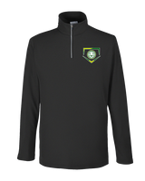 Roselle Catholic HS Baseball Plate - Mens Quarter Zip