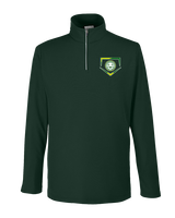 Roselle Catholic HS Baseball Plate - Mens Quarter Zip