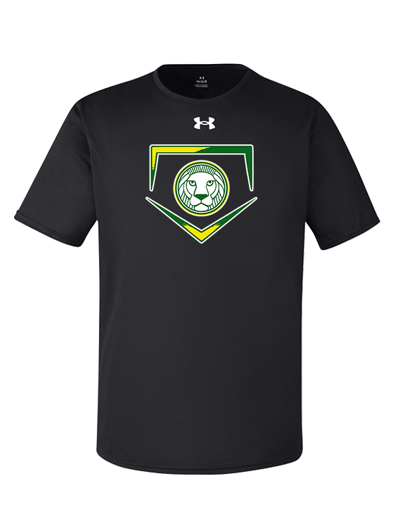 Roselle Catholic HS Baseball Plate - Under Armour Mens Team Tech T-Shirt