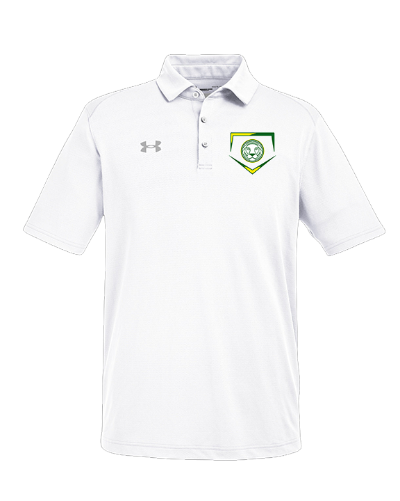 Roselle Catholic HS Baseball Plate - Under Armour Mens Tech Polo