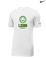 Roselle Catholic HS Baseball Shadow - Mens Nike Cotton Poly Tee
