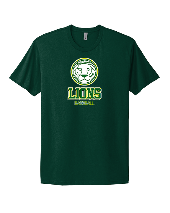 Roselle Catholic HS Baseball Shadow - Mens Select Cotton T-Shirt