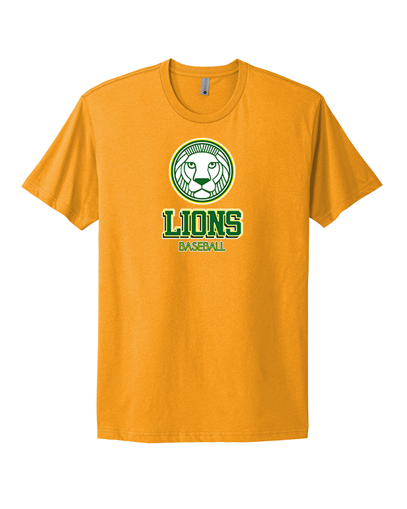 Roselle Catholic HS Baseball Shadow - Mens Select Cotton T-Shirt