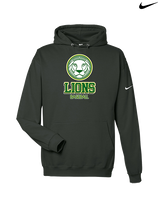 Roselle Catholic HS Baseball Shadow - Nike Club Fleece Hoodie