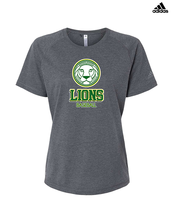 Roselle Catholic HS Baseball Shadow - Womens Adidas Performance Shirt