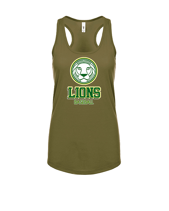 Roselle Catholic HS Baseball Shadow - Womens Tank Top