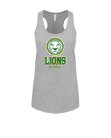 Roselle Catholic HS Baseball Shadow - Womens Tank Top