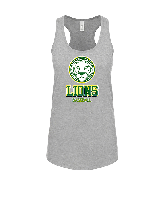 Roselle Catholic HS Baseball Shadow - Womens Tank Top