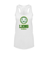 Roselle Catholic HS Baseball Shadow - Womens Tank Top