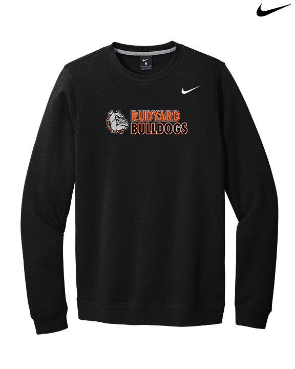 Rudyard Area Schools Basic - Mens Nike Crewneck