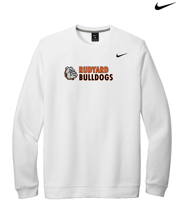 Rudyard Area Schools Basic - Mens Nike Crewneck