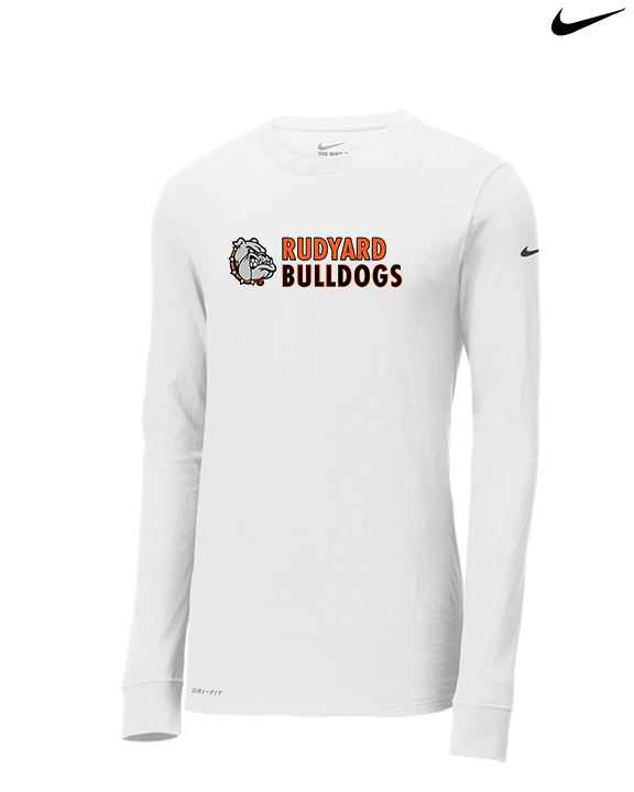 Rudyard Area Schools Basic - Mens Nike Longsleeve