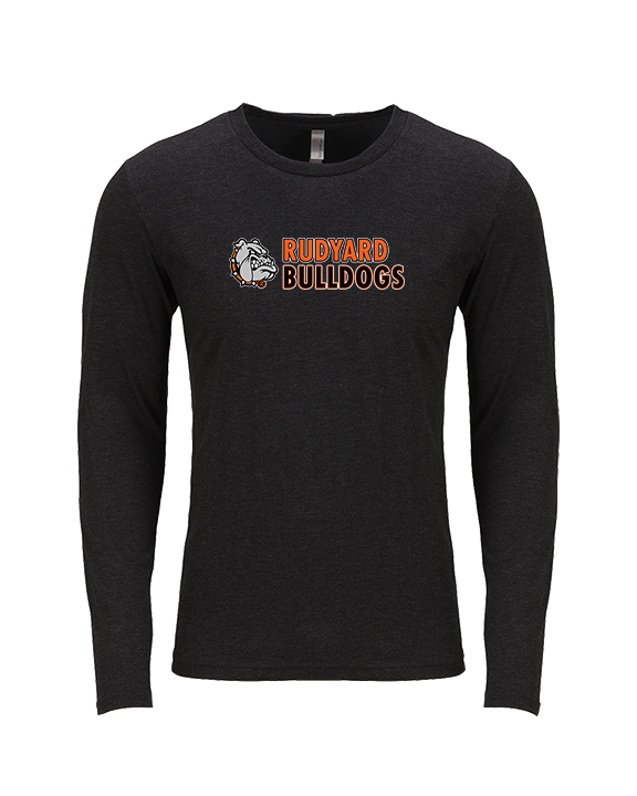 Rudyard Area Schools Basic - Tri-Blend Long Sleeve