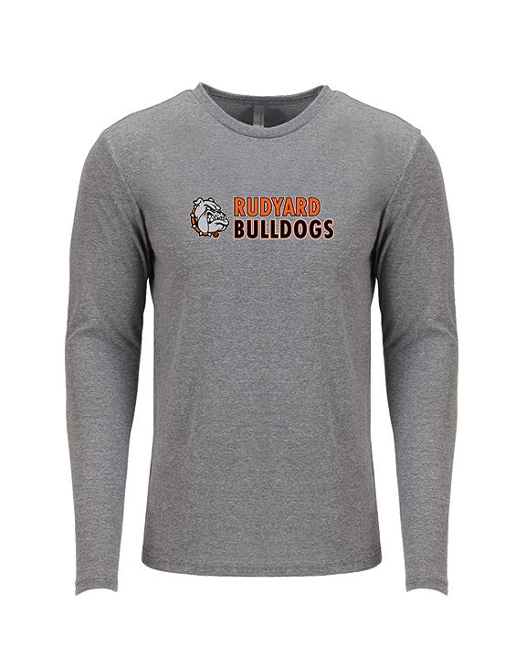 Rudyard Area Schools Basic - Tri-Blend Long Sleeve