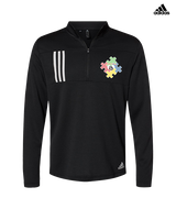 Rudyard Area Schools Custom - Mens Adidas Quarter Zip