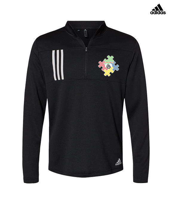 Rudyard Area Schools Custom - Mens Adidas Quarter Zip