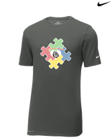 Rudyard Area Schools Custom - Mens Nike Cotton Poly Tee