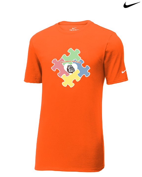 Rudyard Area Schools Custom - Mens Nike Cotton Poly Tee