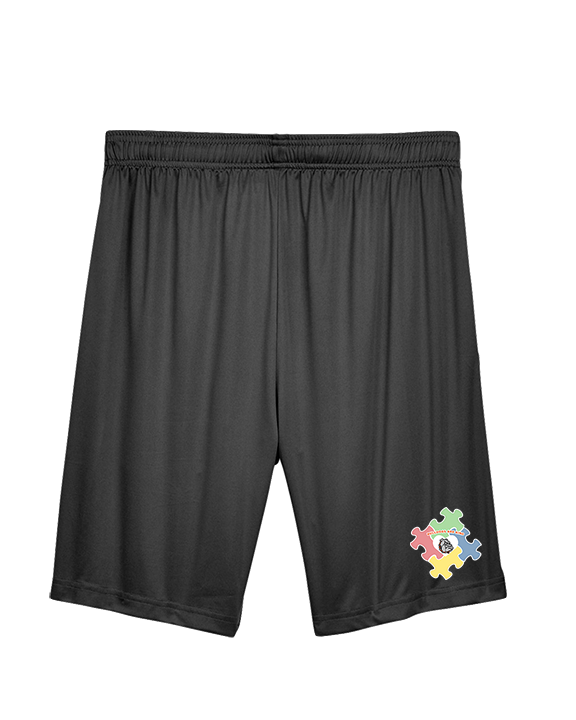 Rudyard Area Schools Custom - Mens Training Shorts with Pockets