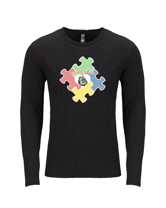 Rudyard Area Schools Custom - Tri-Blend Long Sleeve