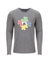 Rudyard Area Schools Custom - Tri-Blend Long Sleeve