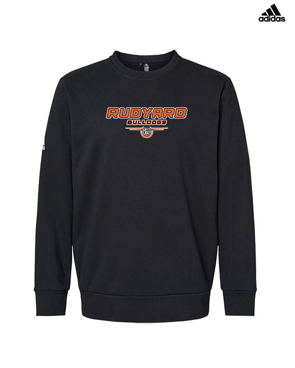 Rudyard Area Schools Design - Mens Adidas Crewneck