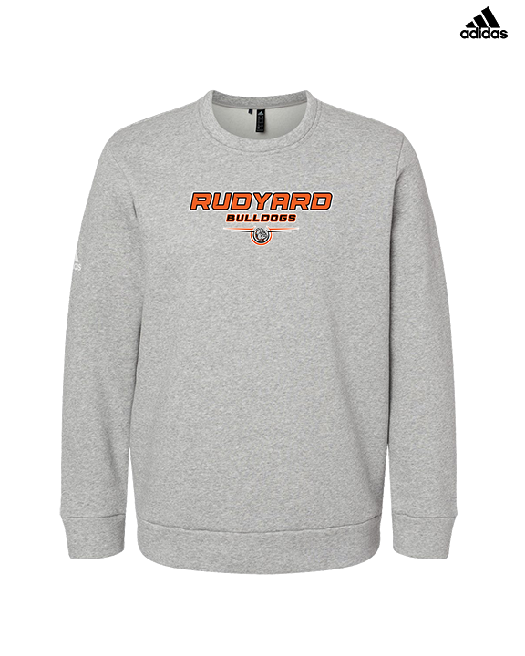 Rudyard Area Schools Design - Mens Adidas Crewneck
