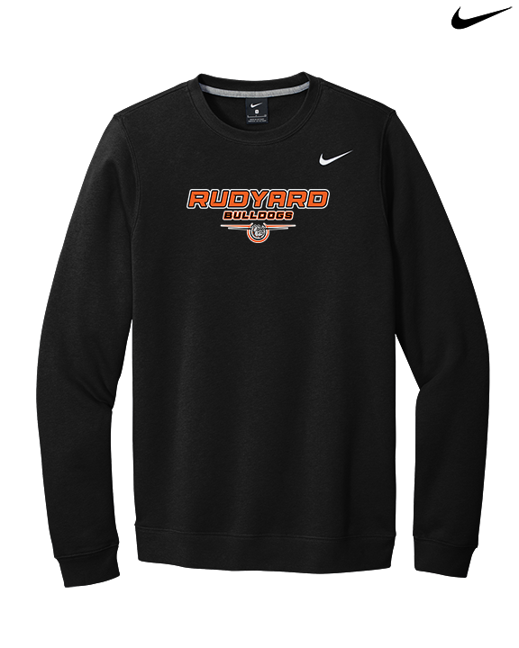 Rudyard Area Schools Design - Mens Nike Crewneck