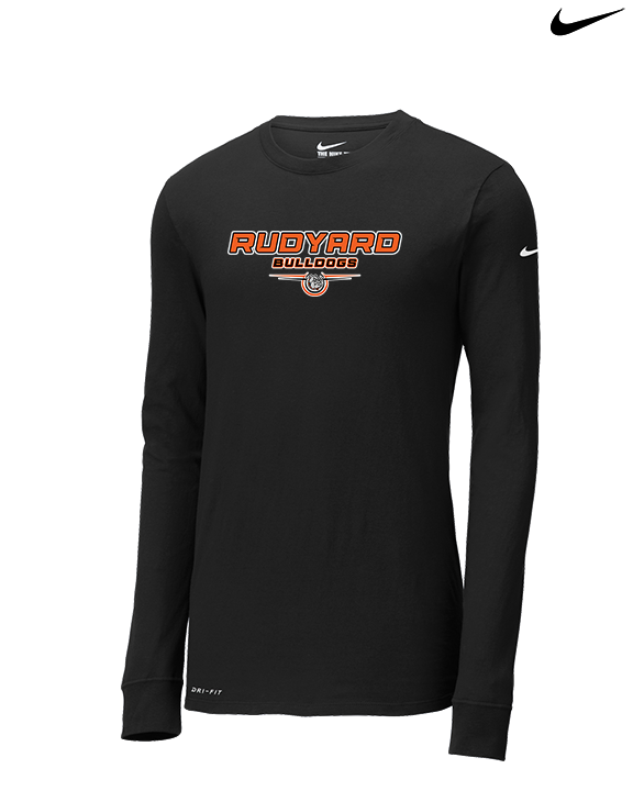 Rudyard Area Schools Design - Mens Nike Longsleeve