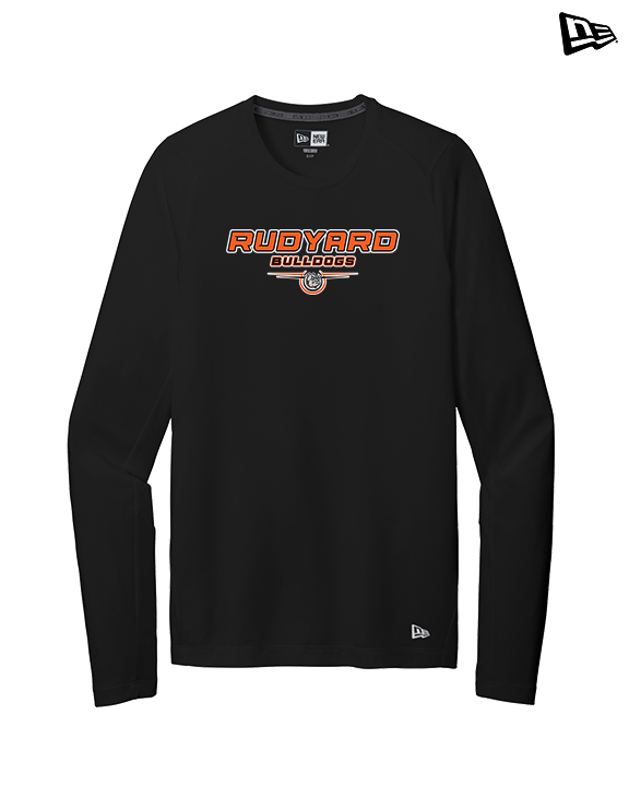 Rudyard Area Schools Design - New Era Performance Long Sleeve