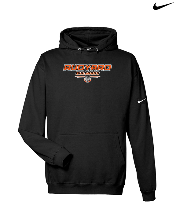 Rudyard Area Schools Design - Nike Club Fleece Hoodie