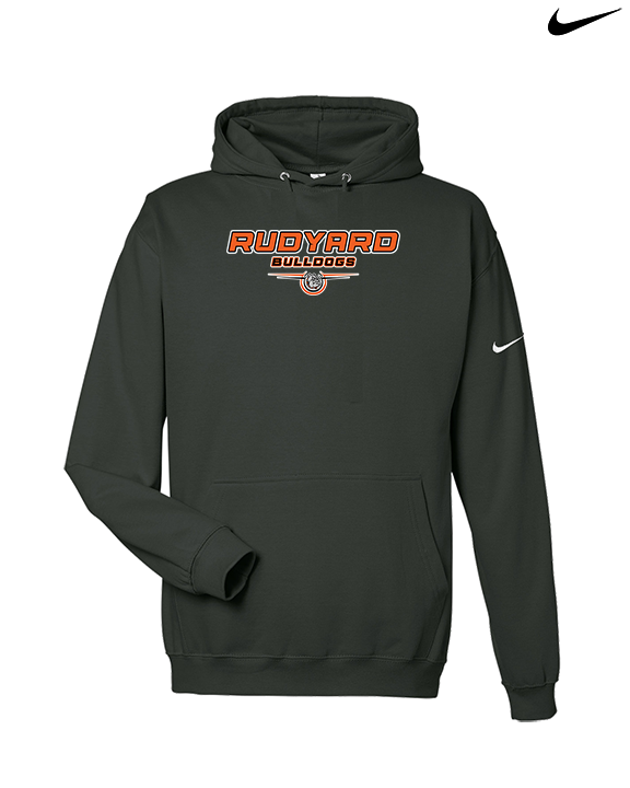 Rudyard Area Schools Design - Nike Club Fleece Hoodie