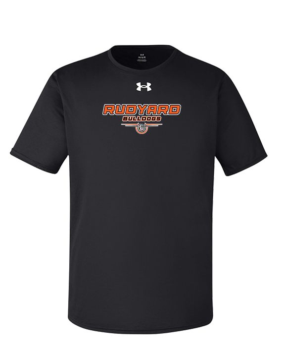 Rudyard Area Schools Design - Under Armour Mens Team Tech T-Shirt