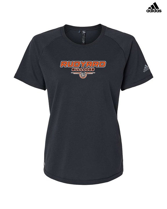 Rudyard Area Schools Design - Womens Adidas Performance Shirt