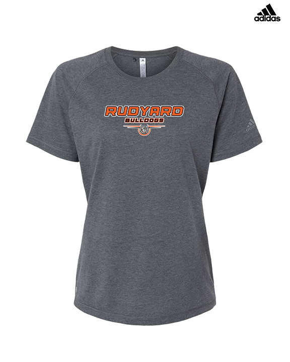Rudyard Area Schools Design - Womens Adidas Performance Shirt